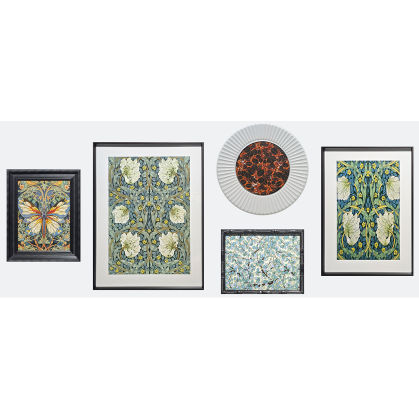 Artisan Multi-Piece Wall Art Set - Nature-Inspired Handcrafted Designs