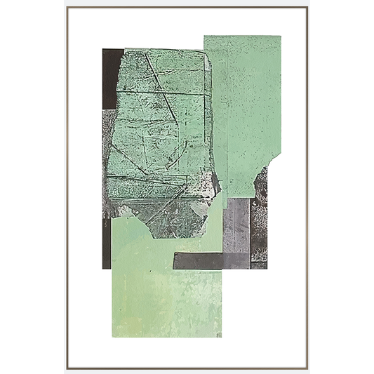 Urban Abstract Layers - Handcrafted Sandstone Wall Art with Modern Abstract Design